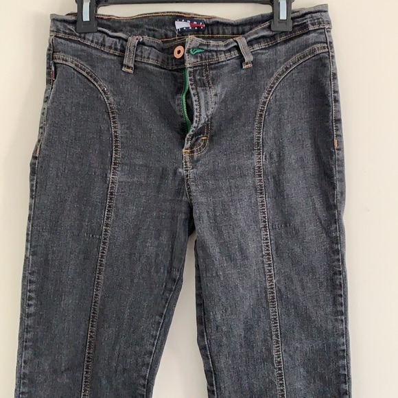 Vintage Tommy Stretch Mid Rise Boot  Cut Jeans​ - Picture 2 of 6